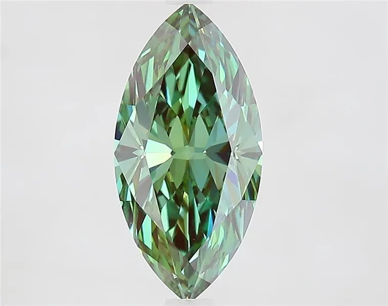 2.02ct Marquise Lab Grown Diamond (Colour Fancy Vivid Green, Clarity VVS1, IGI Certified)
