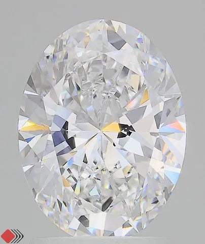 2.02ct Oval Lab Grown Diamond (Colour D, Clarity IF, IGI Certified)