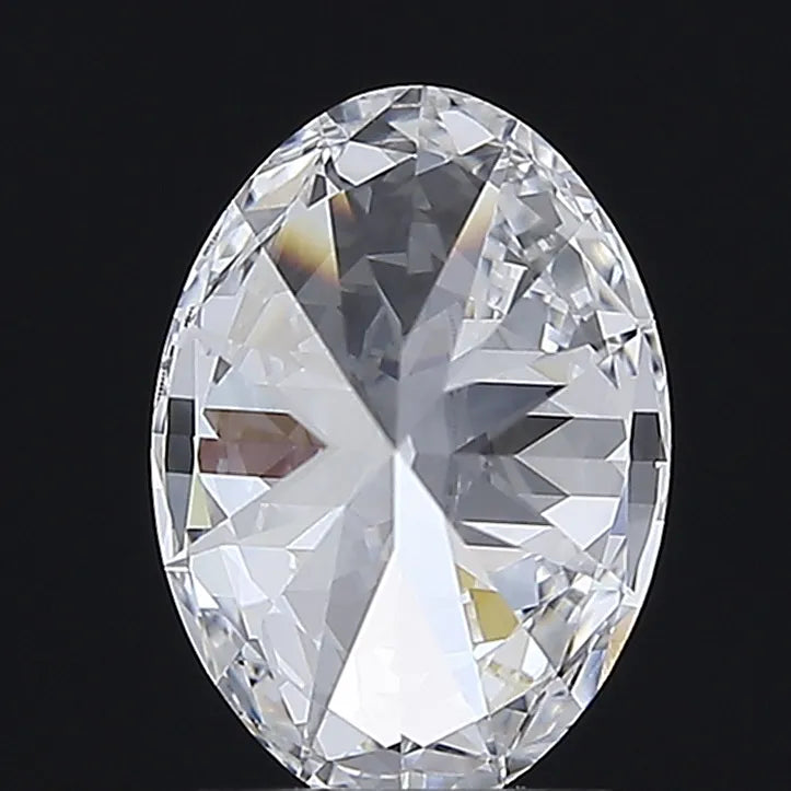 2.02ct Oval Lab Grown Diamond (Colour D, Clarity VVS2, IGI Certified)