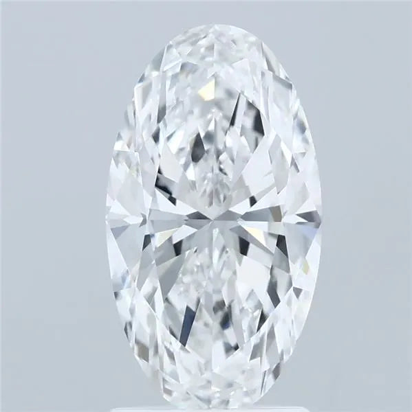 2.02ct Oval Lab Grown Diamond (Colour D, Clarity VVS2, IGI Certified)