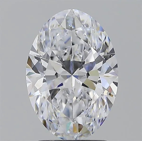 2.02ct Oval Lab Grown Diamond (Colour E, Clarity IF, IGI Certified)