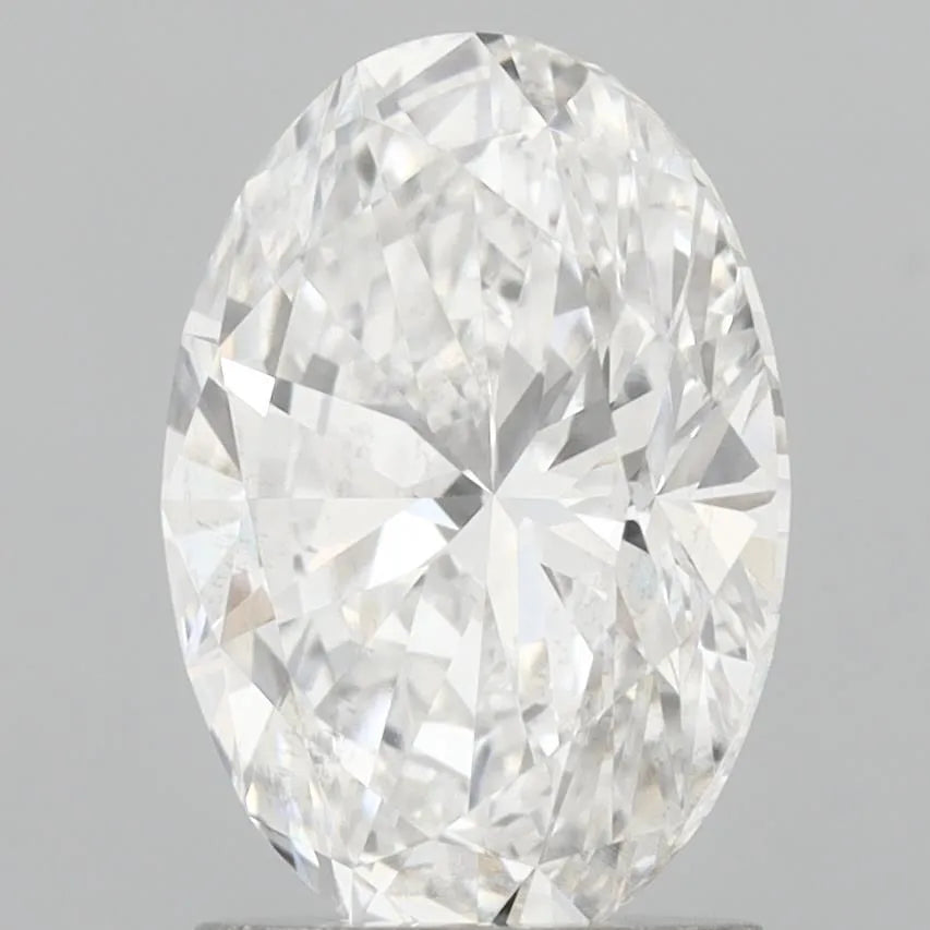 2.02ct Oval Lab Grown Diamond (Colour E, Clarity VS2, IGI Certified)
