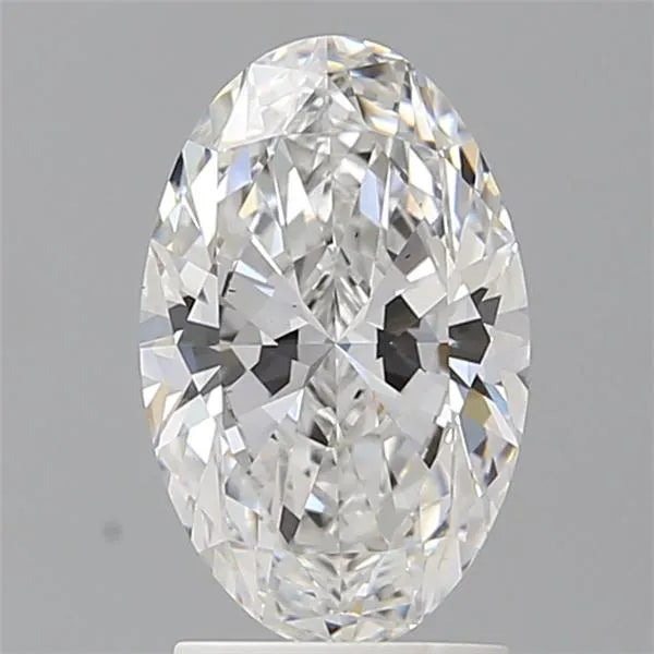 2.02ct Oval Lab Grown Diamond (Colour E, Clarity VS2, IGI Certified)