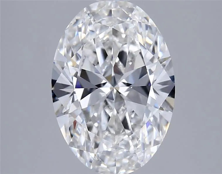 2.02ct Oval Lab Grown Diamond (Colour E, Clarity VVS2, IGI Certified)