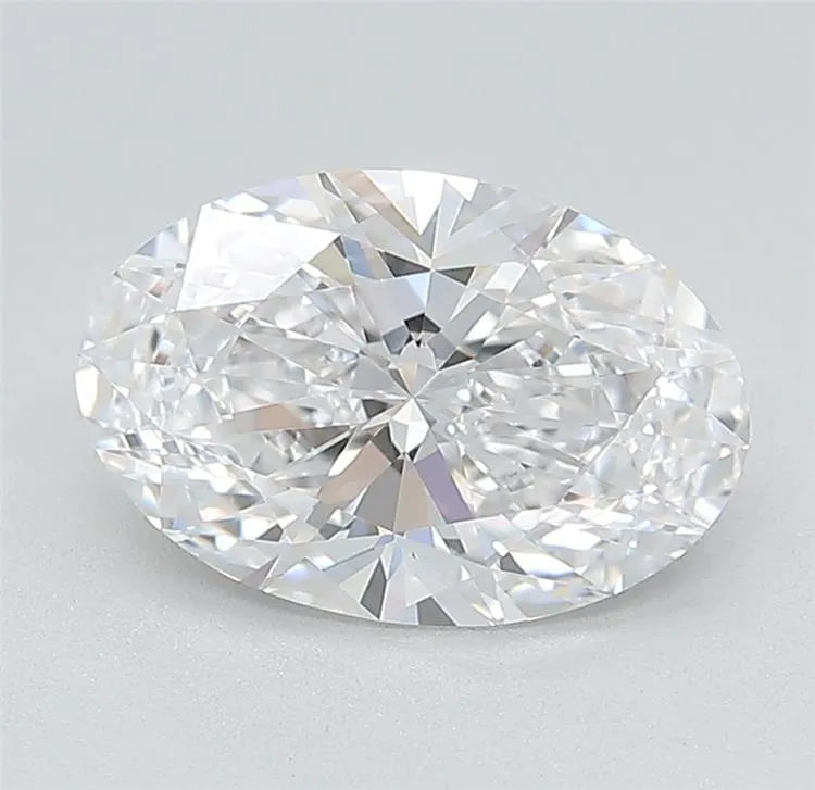 2.02ct Oval Lab Grown Diamond (Colour F, Clarity VS2, IGI Certified)