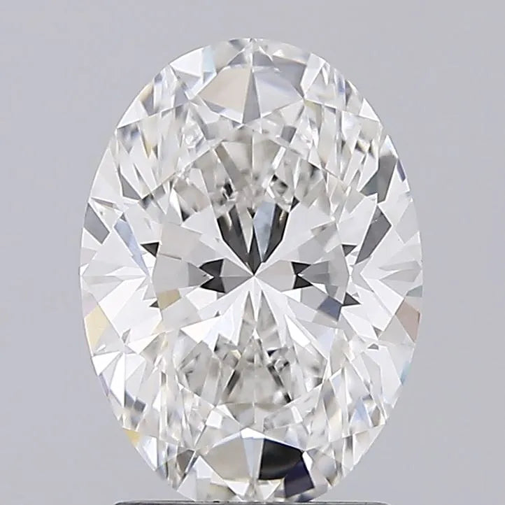 2.02ct Oval Lab Grown Diamond (Colour G, Clarity VVS2, IGI Certified)