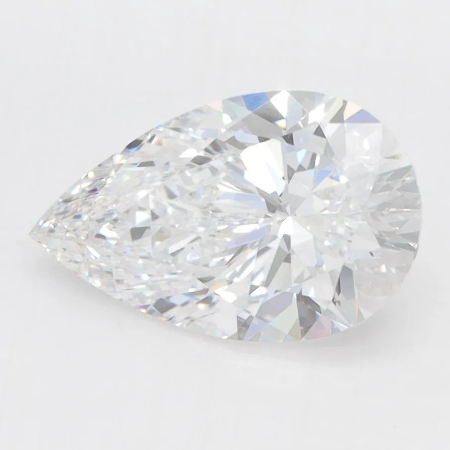 2.02ct Pear Lab Grown Diamond (Colour D, Clarity VVS1, IGI Certified)