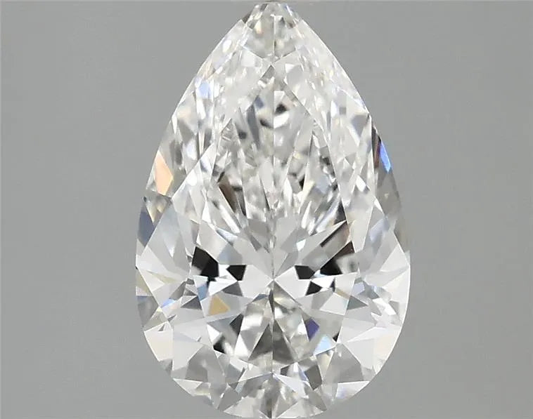 2.02ct Pear Lab Grown Diamond (Colour F, Clarity VVS2, IGI Certified)