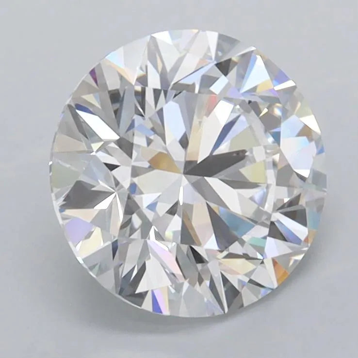 2.02ct Round Lab Grown Diamond (Colour D, Clarity FL, Cut ID, IGI Certified)