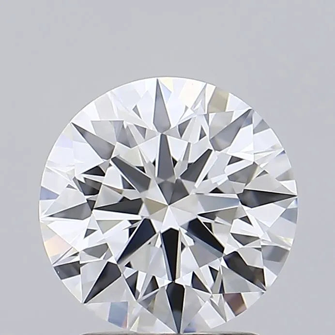 2.02ct Round Lab Grown Diamond (Colour D, Clarity IF, Cut ID, IGI Certified)