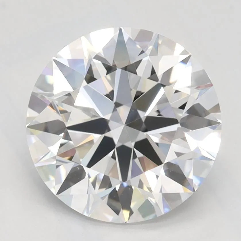 2.02ct Round Lab Grown Diamond (Colour D, Clarity IF, Cut ID, IGI Certified)