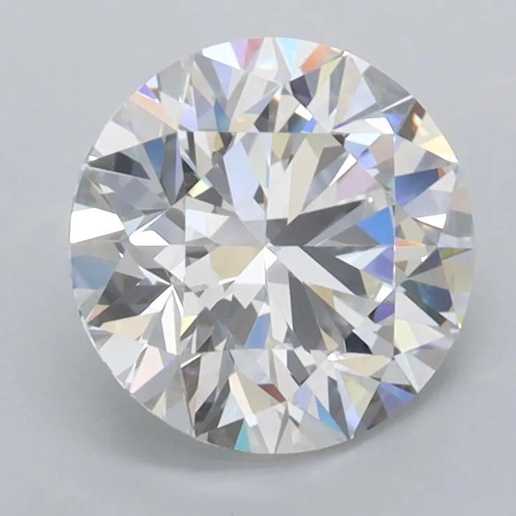 2.02ct Round Lab Grown Diamond (Colour E, Clarity VVS1, Cut ID, IGI Certified)
