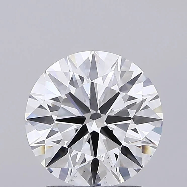 2.02ct Round Lab Grown Diamond (Colour F, Clarity VS2, Cut ID, IGI Certified)