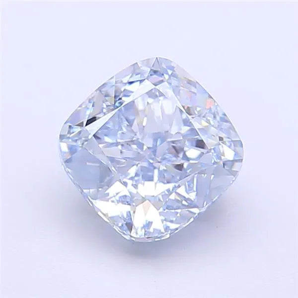 2.03ct Cushion modified Lab Grown Diamond (Colour Fancy Intense Blue, Clarity VVS2, IGI Certified)