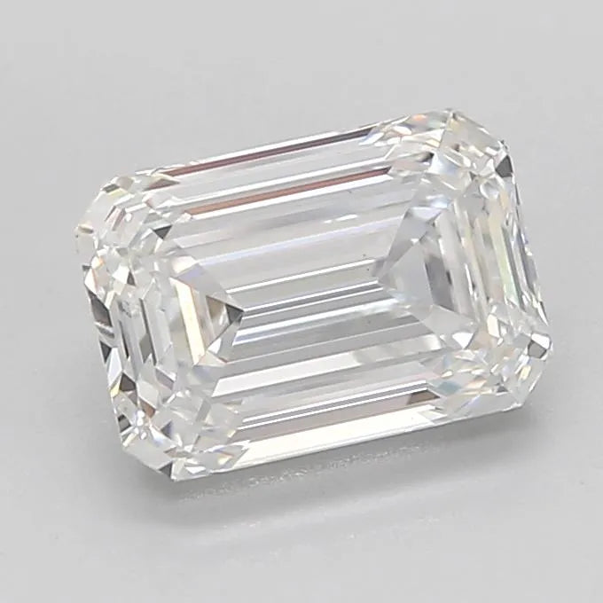 2.03ct Emerald Lab Grown Diamond (Colour E, Clarity VVS2, IGI Certified)