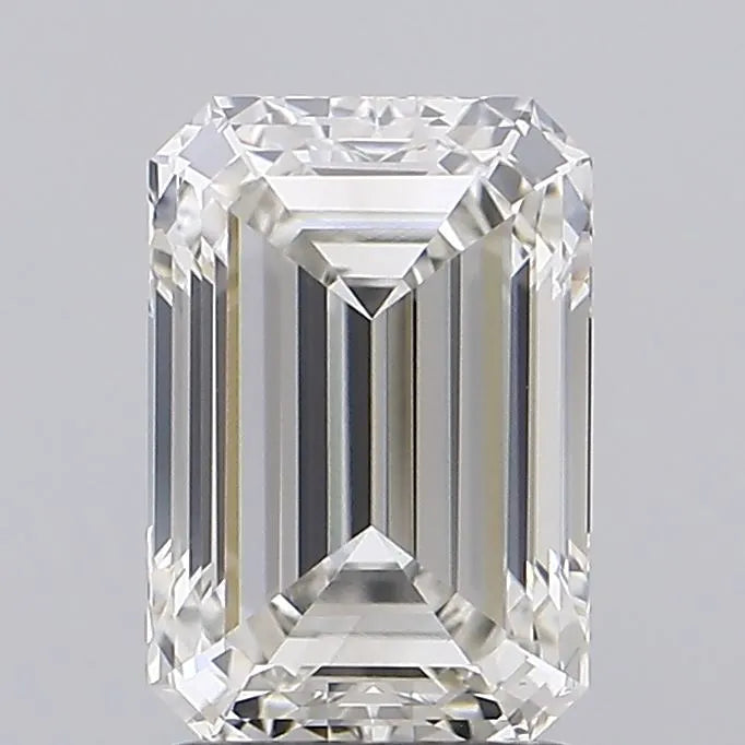2.03ct Emerald Lab Grown Diamond (Colour H, Clarity VVS2, IGI Certified)