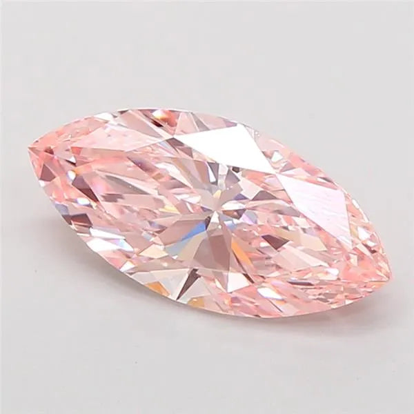 2.03ct Marquise Lab Grown Diamond (Colour Fancy Intense Pink, Clarity VVS2, IGI Certified)