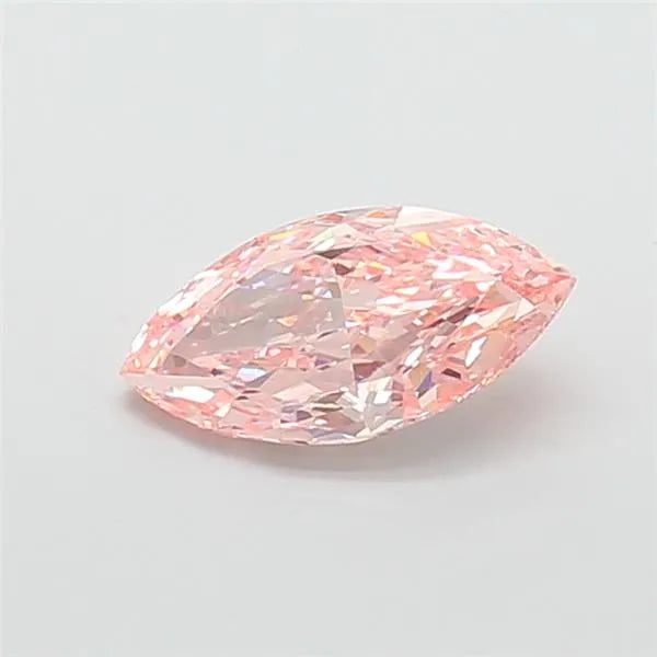 2.03ct Marquise Lab Grown Diamond (Colour Fancy Vivid Pink, Clarity VVS2, IGI Certified)
