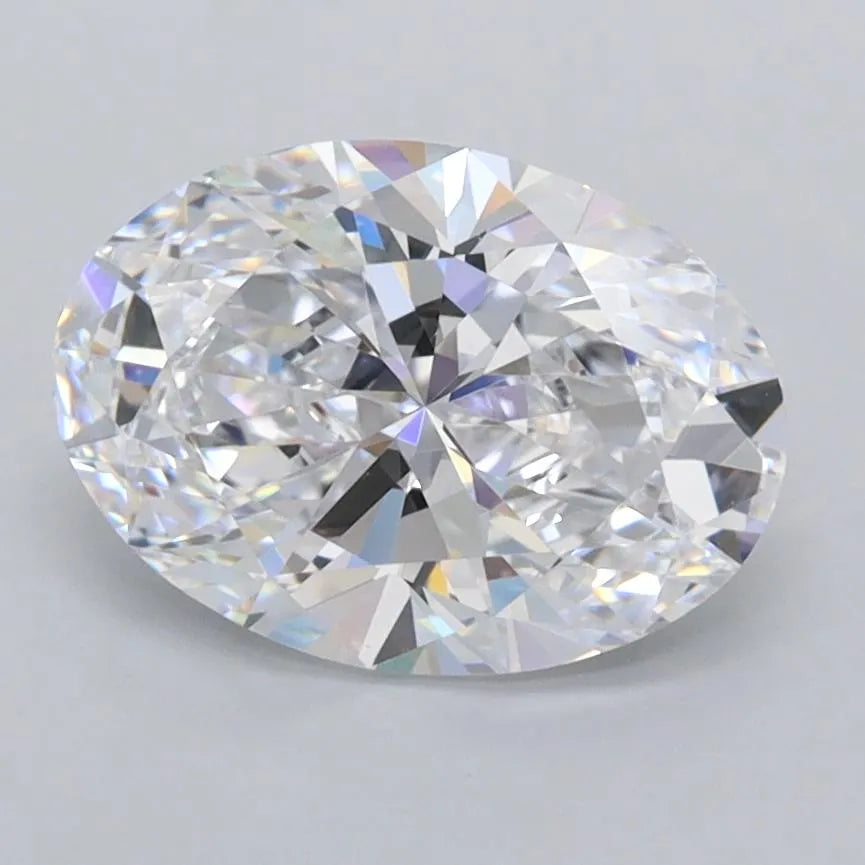2.03ct Oval Lab Grown Diamond (Colour D, Clarity FL, IGI Certified)