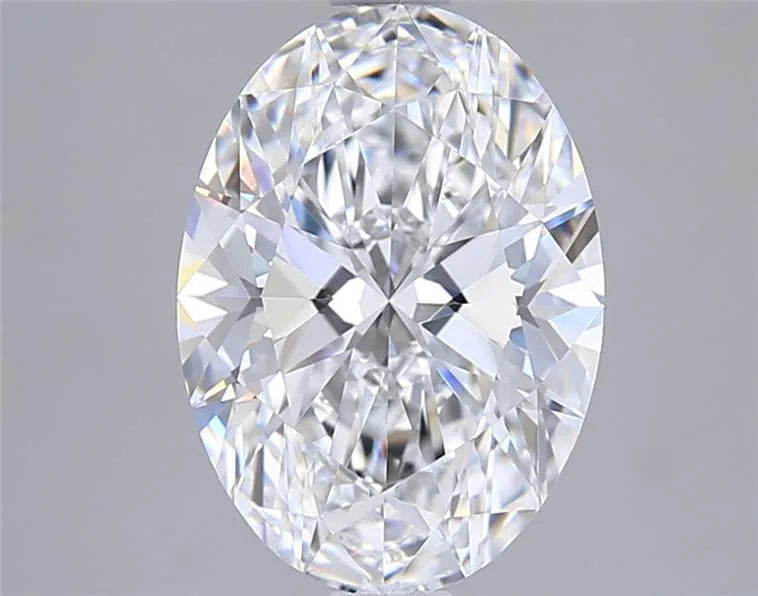 2.03ct Oval Lab Grown Diamond (Colour D, Clarity VVS2, GIA Certified)