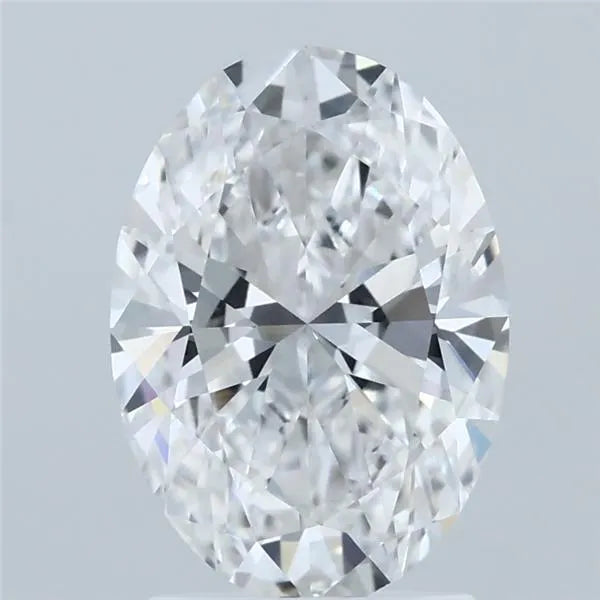 2.03ct Oval Lab Grown Diamond (Colour D, Clarity VVS2, IGI Certified)