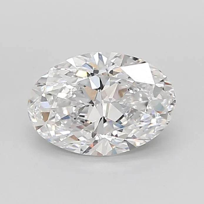 2.03ct Oval Lab Grown Diamond (Colour D, Clarity VVS2, IGI Certified)