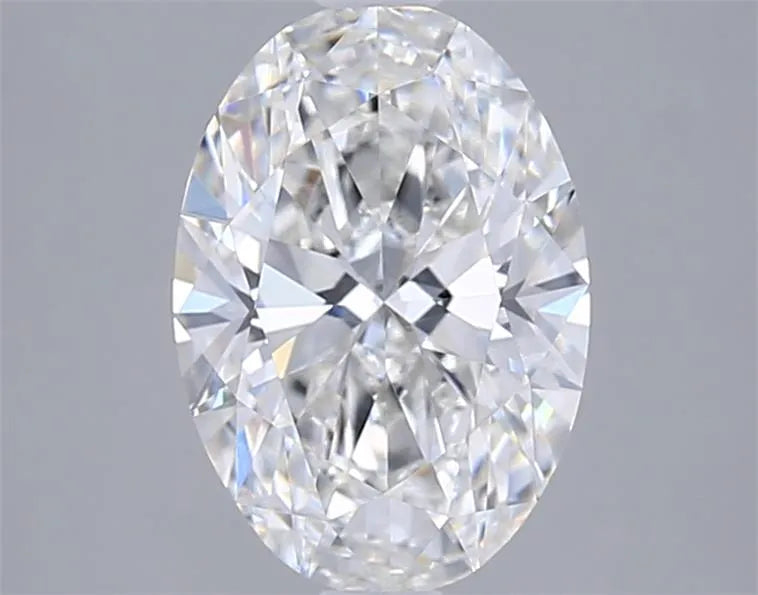2.03ct Oval Lab Grown Diamond (Colour E, Clarity VVS1, IGI Certified)