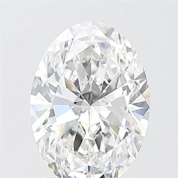 2.03ct Oval Lab Grown Diamond (Colour E, Clarity VVS1, IGI Certified)