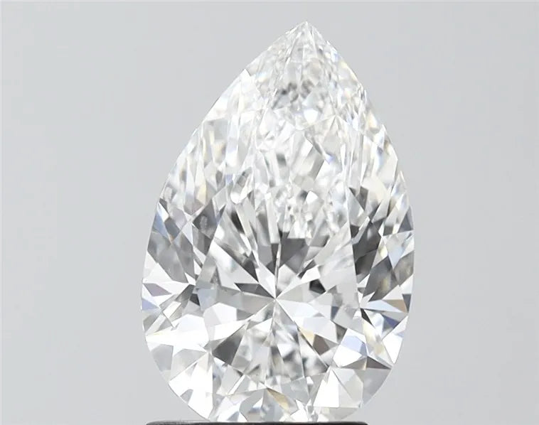 2.03ct Pear Lab Grown Diamond (Colour E, Clarity VVS2, IGI Certified)