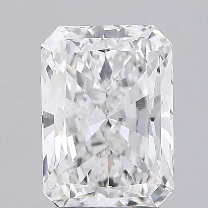 2.03ct Radiant Lab Grown Diamond (Colour E, Clarity VVS2, IGI Certified)