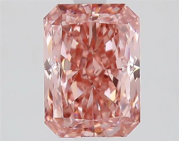 2.03ct Radiant Lab Grown Diamond (Colour Fancy Vivid Pink, Clarity VS1, IGI Certified)