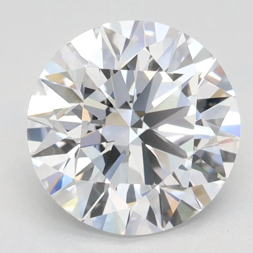 2.03ct Round Lab Grown Diamond (Colour D, Clarity VVS1, Cut ID, IGI Certified)