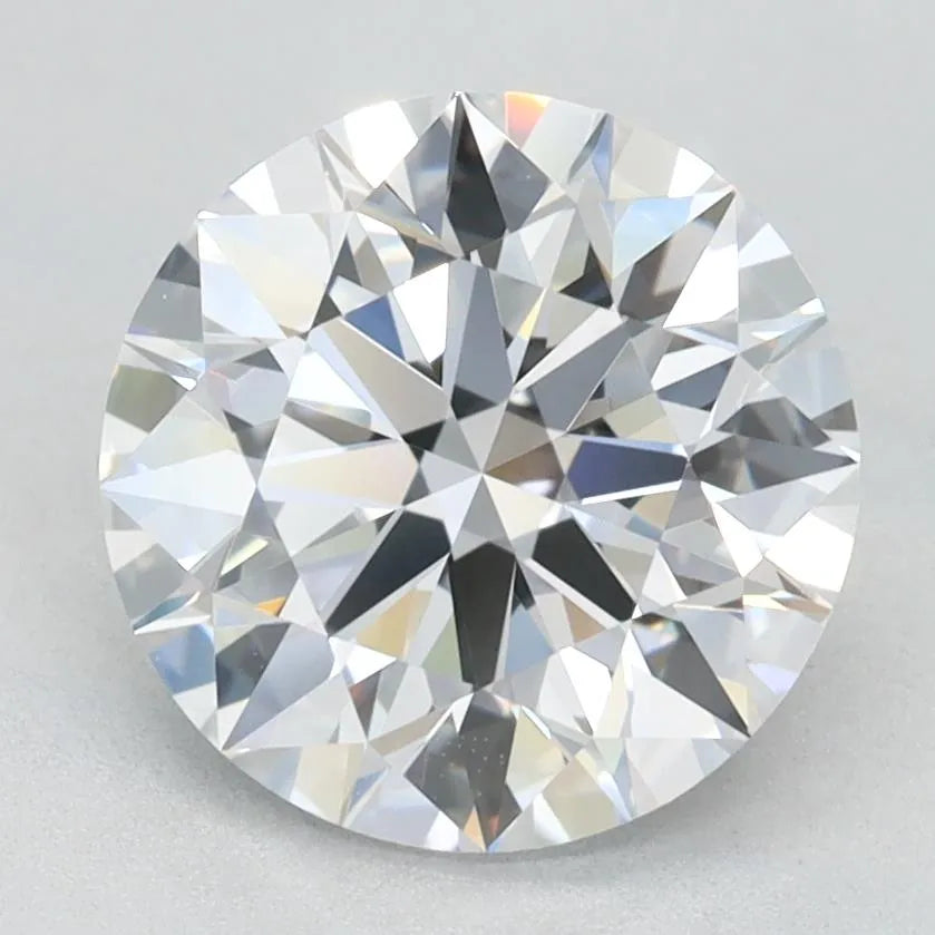 2.03ct Round Lab Grown Diamond (Colour D, Clarity VVS1, Cut ID, IGI Certified)