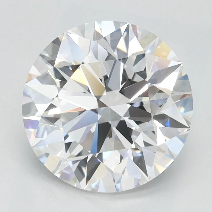 2.03ct Round Lab Grown Diamond (Colour D, Clarity VVS1, Cut ID, IGI Certified)