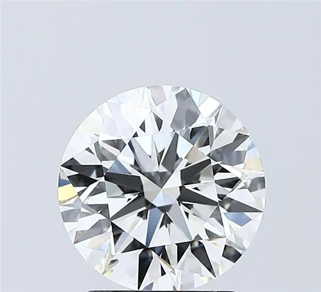 2.03ct Round Lab Grown Diamond (Colour F, Clarity VVS2, Cut ID, IGI Certified)