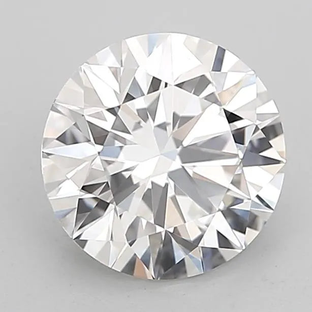 2.03ct Round Lab Grown Diamond (Colour F, Clarity VVS2, Cut ID, IGI Certified)