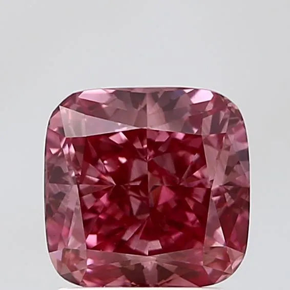 2.04ct Cushion modified Lab Grown Diamond (Colour Fancy Vivid Pink, Clarity VS1, IGI Certified)