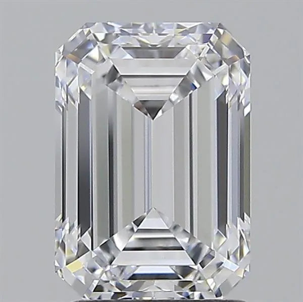 2.04ct Emerald Lab Grown Diamond (Colour D, Clarity IF, IGI Certified)