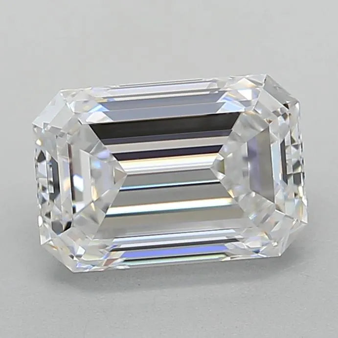 2.04ct Emerald Lab Grown Diamond (Colour D, Clarity VVS1, Cut EX, GIA Certified)