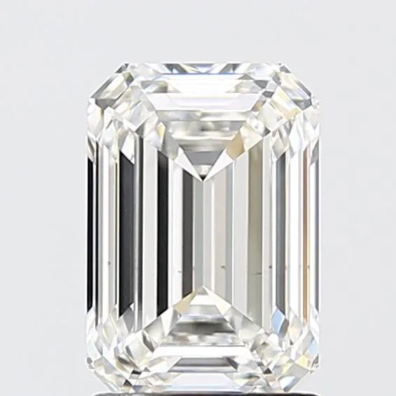 2.04ct Emerald Lab Grown Diamond (Colour F, Clarity VS1, IGI Certified)