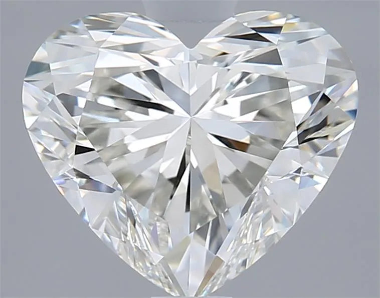 2.04ct Heart Lab Grown Diamond (Colour J, Clarity VVS2, IGI Certified)
