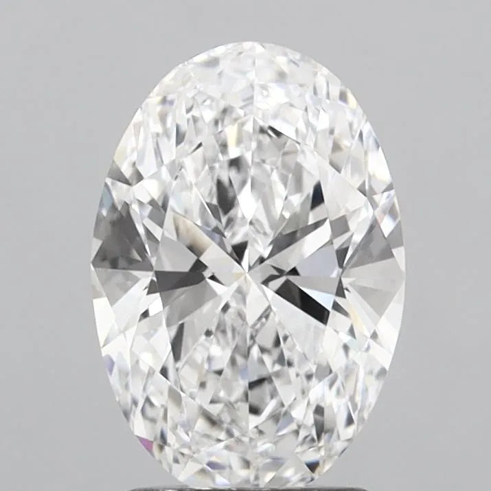 2.04ct Oval Lab Grown Diamond (Colour D, Clarity VVS1, IGI Certified)