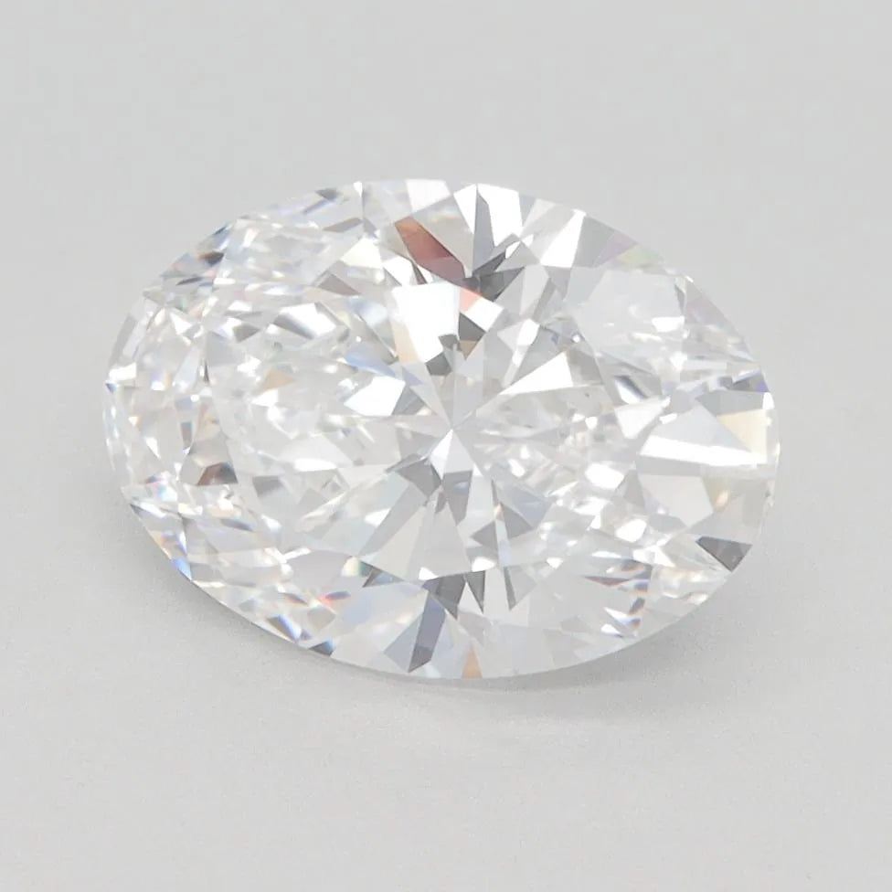 2.04ct Oval Lab Grown Diamond (Colour D, Clarity VVS2, GIA Certified)