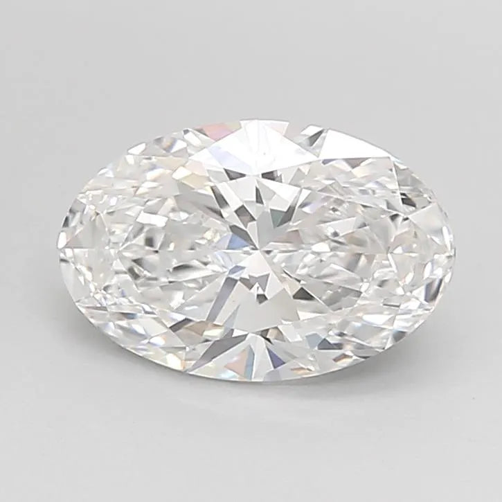2.04ct Oval Lab Grown Diamond (Colour D, Clarity VVS2, IGI Certified)