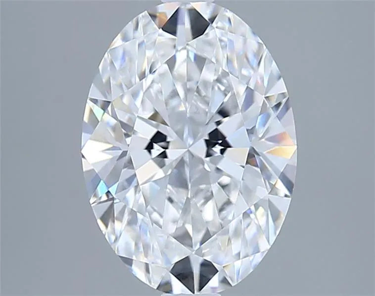 2.04ct Oval Lab Grown Diamond (Colour D, Clarity VVS2, IGI Certified)