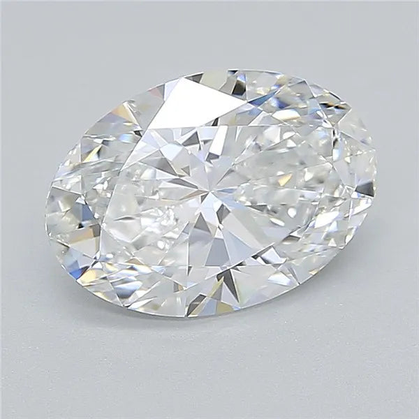 2.04ct Oval Lab Grown Diamond (Colour E, Clarity VVS2, IGI Certified)
