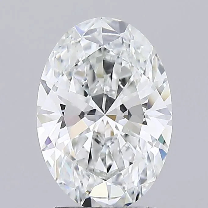 2.04ct Oval Lab Grown Diamond (Colour F, Clarity IF, IGI Certified)
