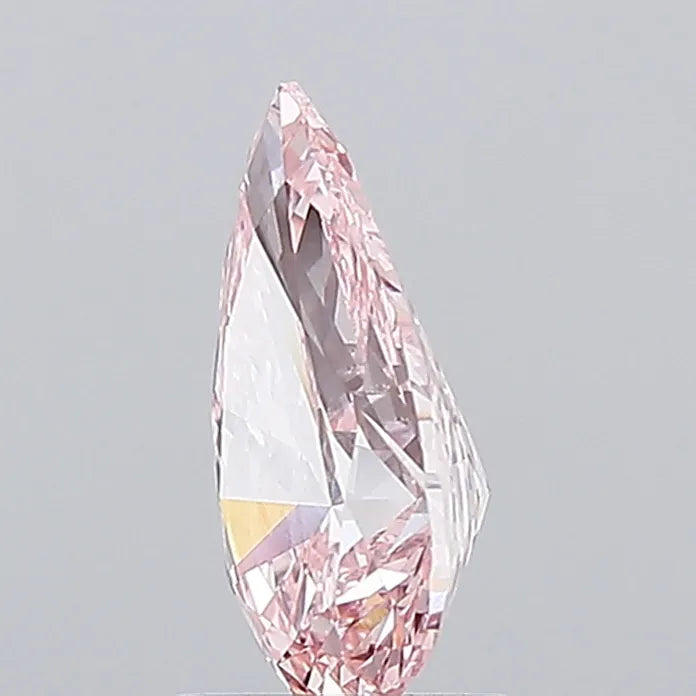 2.04ct Pear Lab Grown Diamond (Colour Fancy Vivid Pink, Clarity VVS2, IGI Certified)