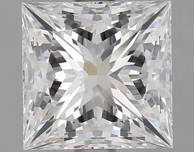 2.04ct Princess Lab Grown Diamond (Colour D, Clarity FL, Cut EX, IGI Certified)