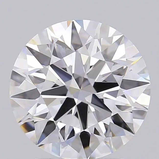 2.04ct Round Lab Grown Diamond (Colour E, Clarity IF, Cut ID, IGI Certified)